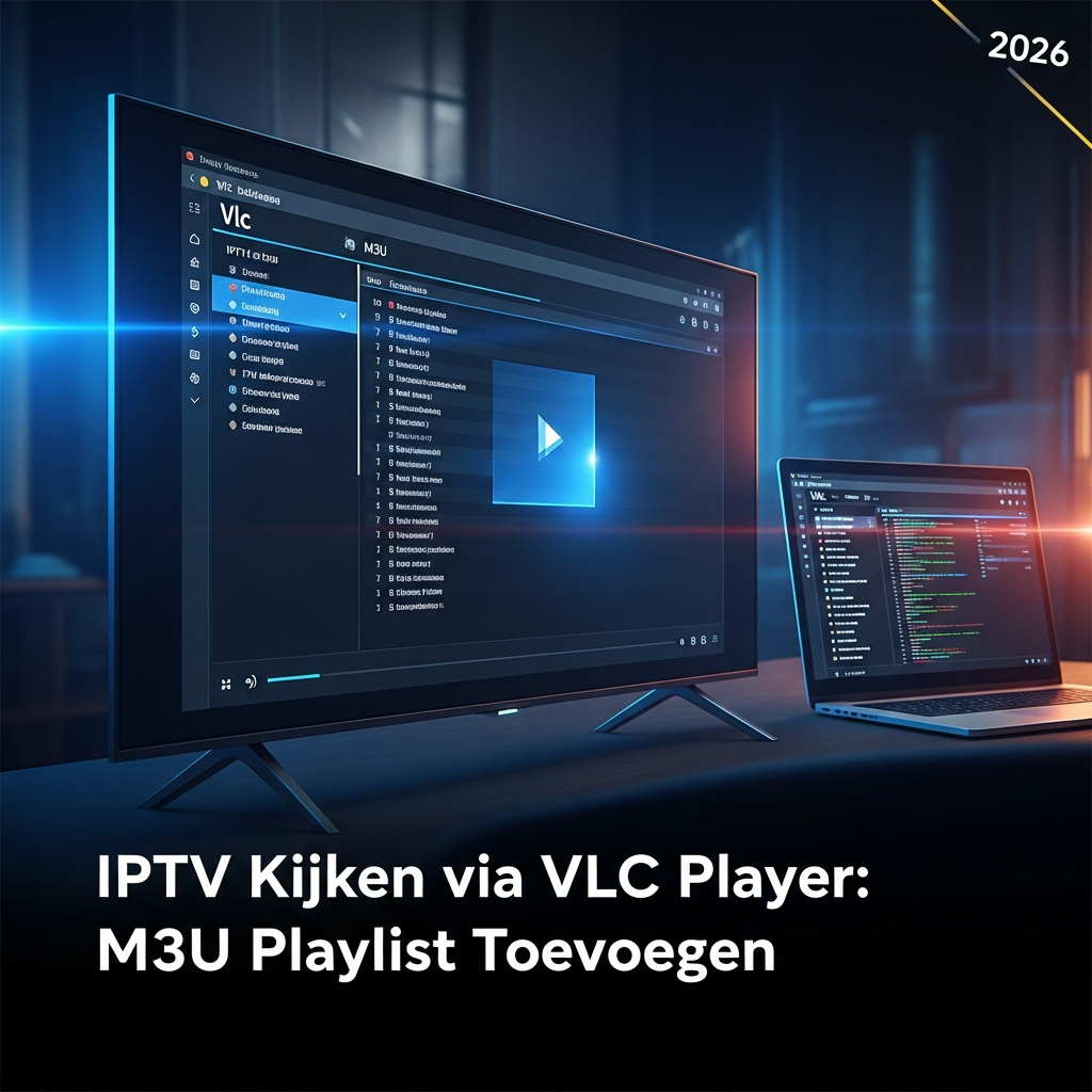 IPTV Kijken via VLC Player: M3U Playlist Toevoegen 2026