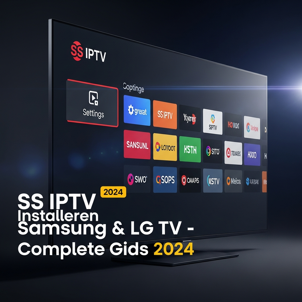 SS IPTV Installeren voor Smart TV